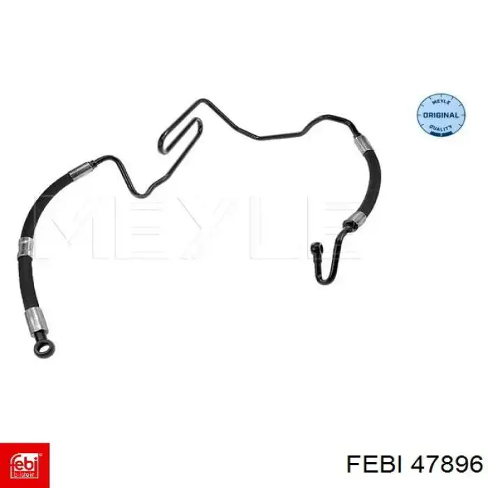 Патрубок высокого давления гидроусилителя Febi 47896 цена, от 96.52 USD
