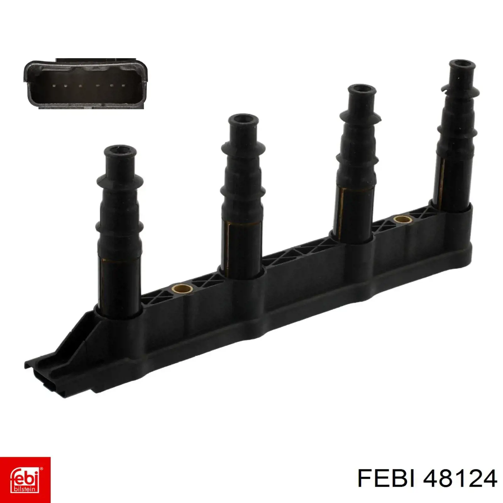 Задняя левая тяга стабилизатора Febi 48124 цена, от 12.67 USD
