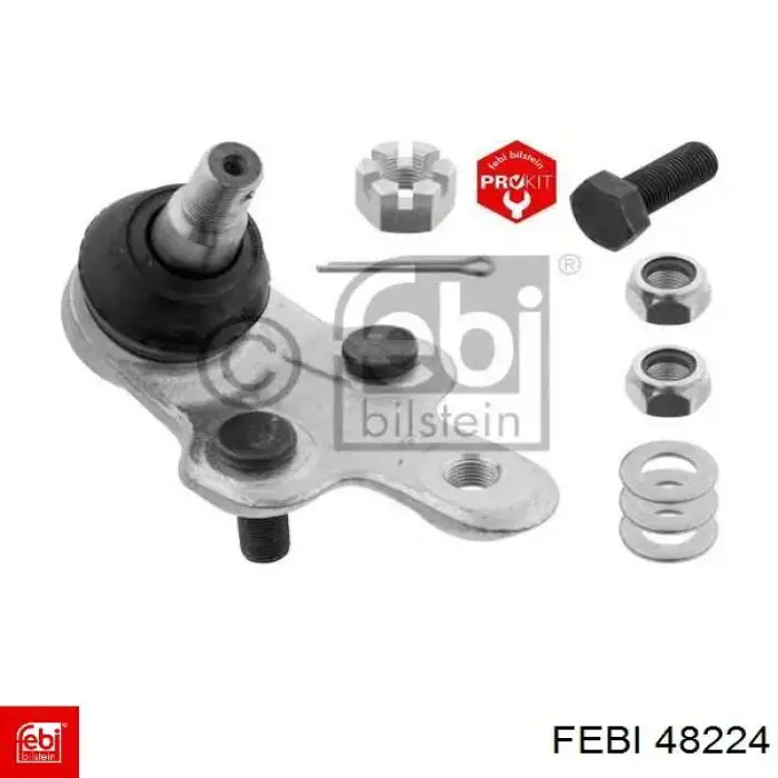 Нижняя правая шаровая опора 48224 Febi