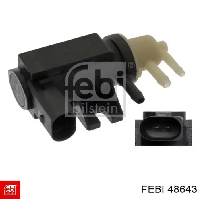 Преобразователь давления (соленоид) наддува Febi 48643 цена, от 43.93 USD