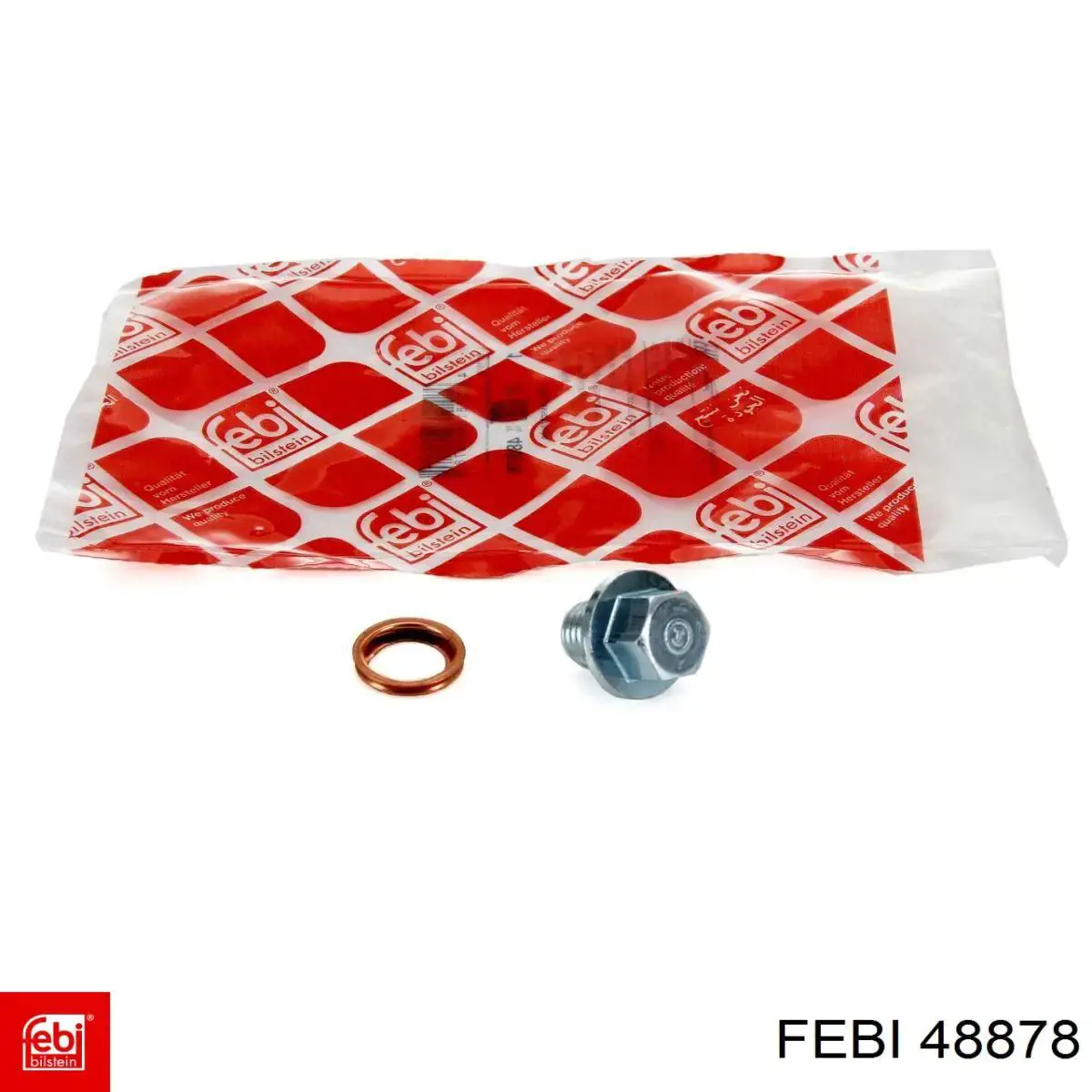 Пробка поддона двигателя Febi 48878 цена, от 2.03 USD