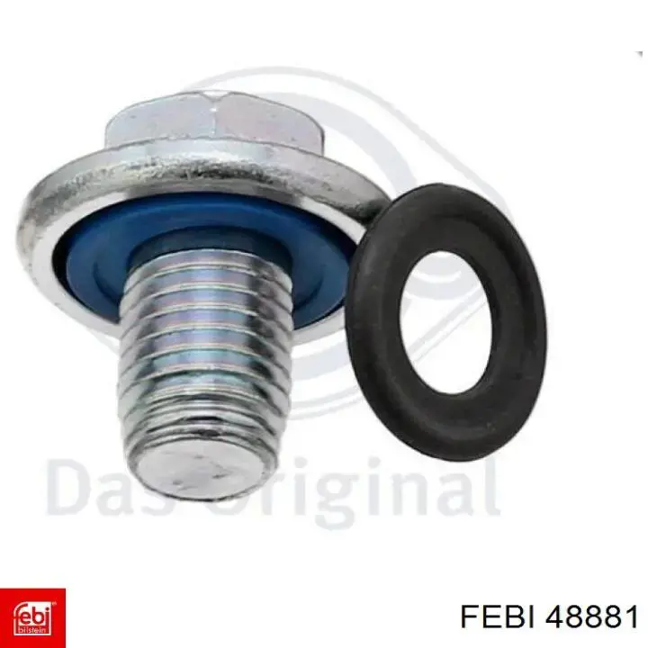 Купить 48881 Febi Пробка поддона двигателя