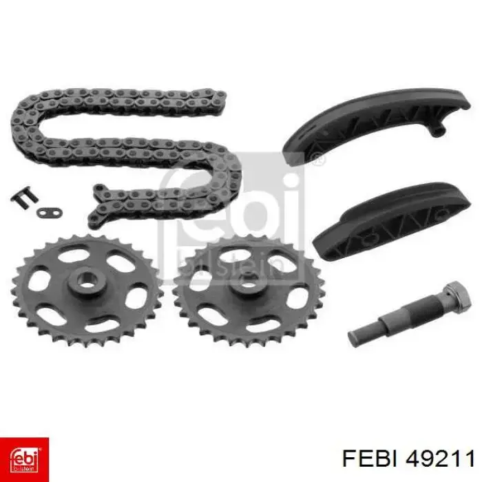 Ремкомплект ГРМ Febi 49211 цена, от 221.47 USD