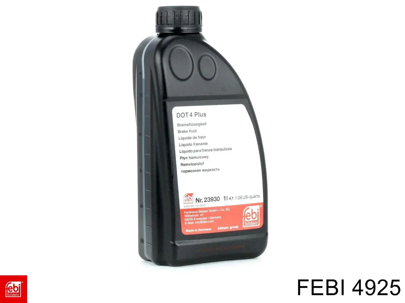 Ролик натяжителя ремня газораспределения Febi 4925 цена, от 27.13 USD