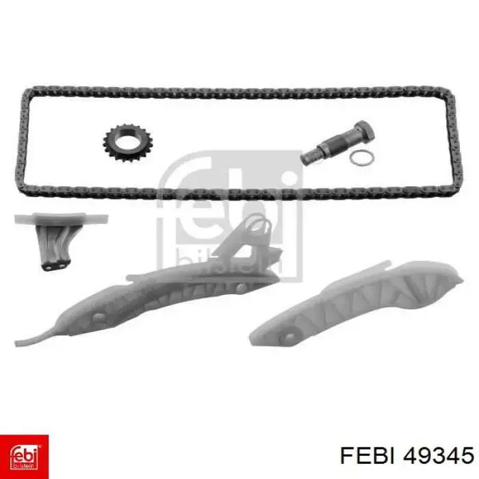 Ремкомплект ГРМ Febi 49345 цена, от 122.18 USD