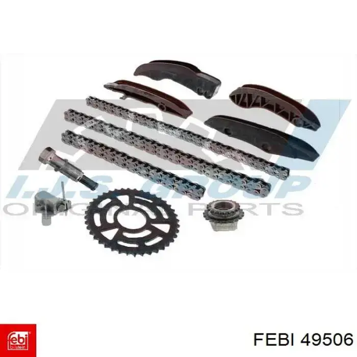 Купить 49506 Febi Цепь ГРМ верхняя, комплект