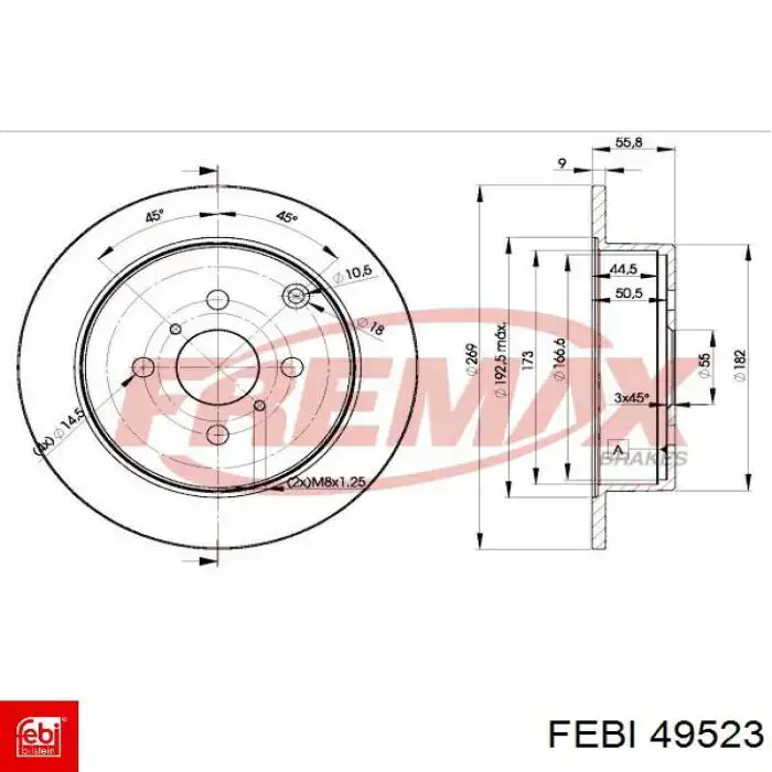 Цепь масляного насоса, комплект Febi 49523 цена, от 58.03 USD