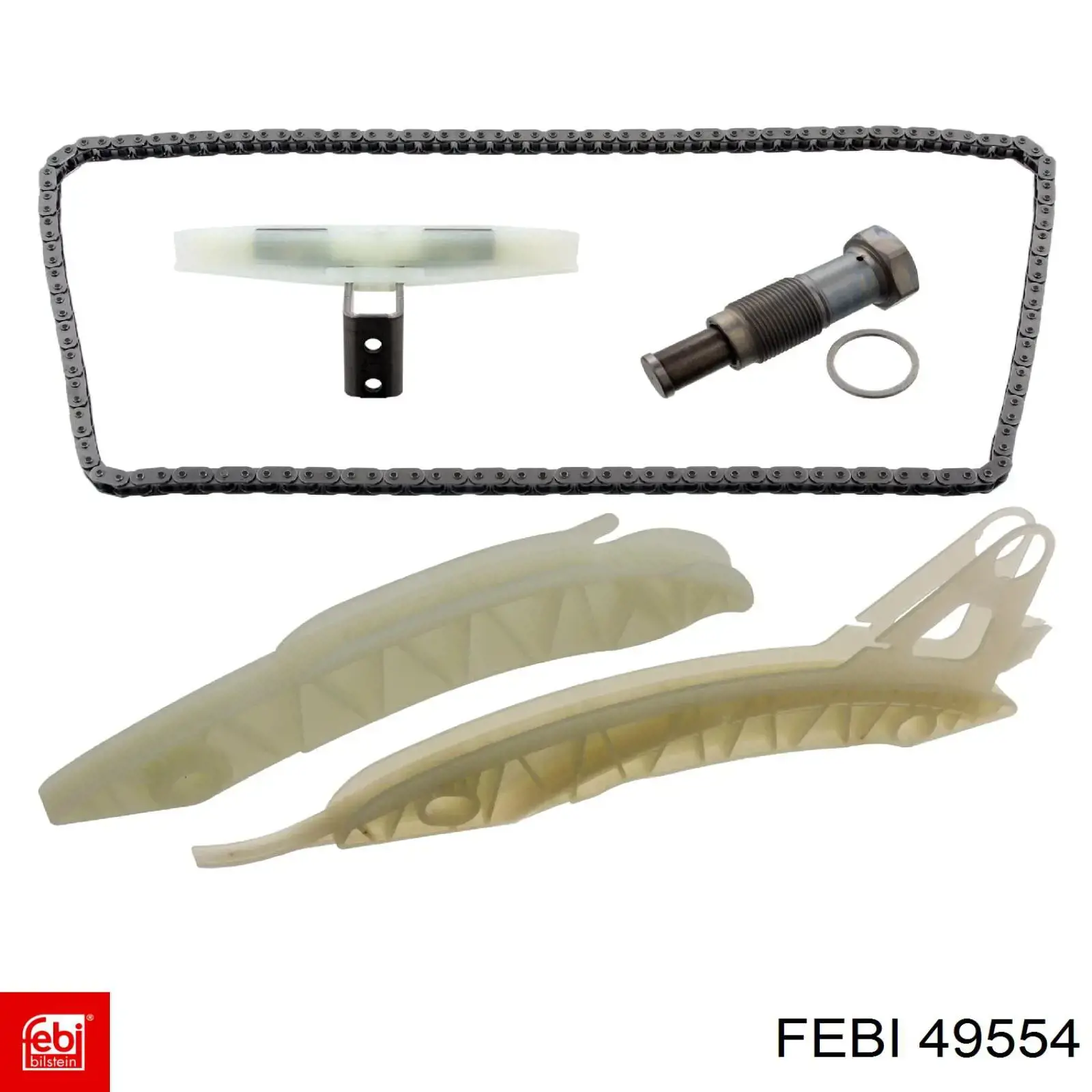 Ремкомплект ГРМ Febi 49554 цена, от 106.47 USD