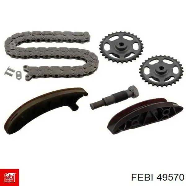 Ремкомплект ГРМ Febi 49570 цена, от 242.83 USD