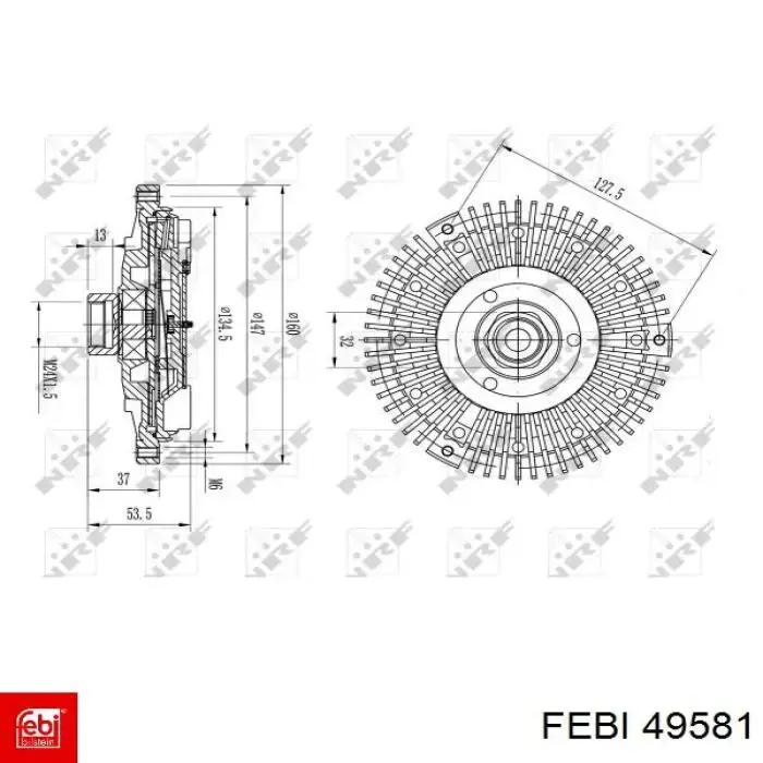 Купить 49581 Febi Щуп уровня масла в автомате