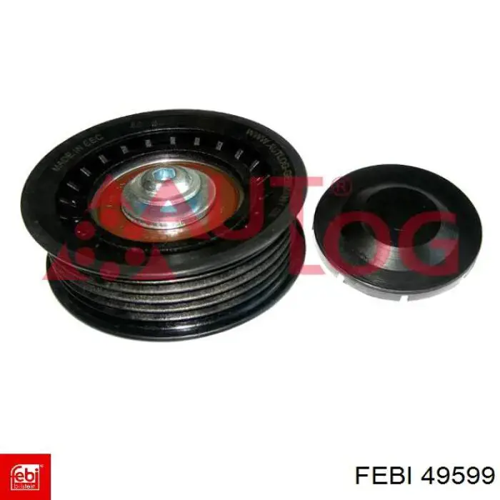 Паразитный ролик приводного ремня Febi 49599 цена, от 14.17 USD