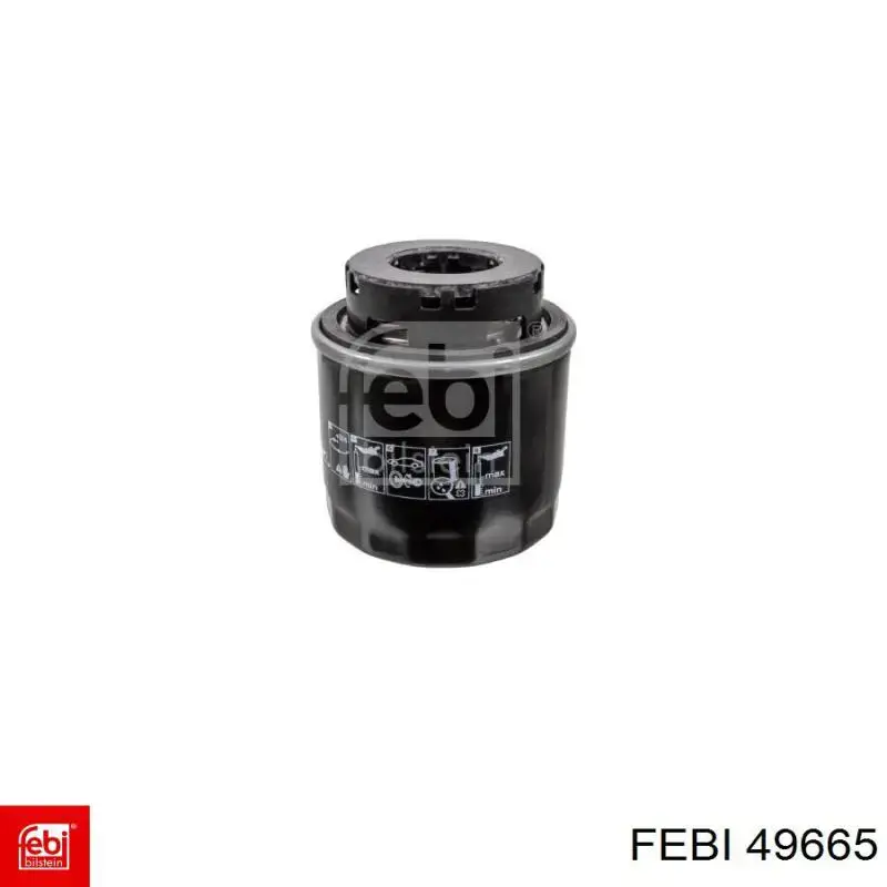 Купить 49665 Febi Фильтр центробежный очистки масла