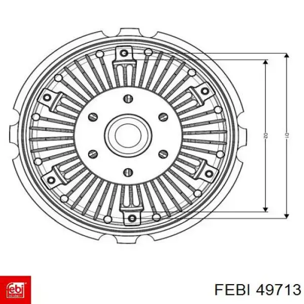 Цепь привода распредвала Febi 49713 цена, от 77.00 USD