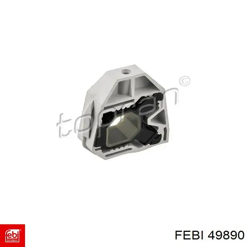 Кронштейн (подушка крепления) радиатора нижний Febi 49890 цена, от 4.52 USD