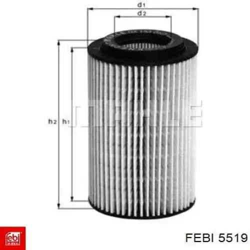 Распредвал 5519 Febi