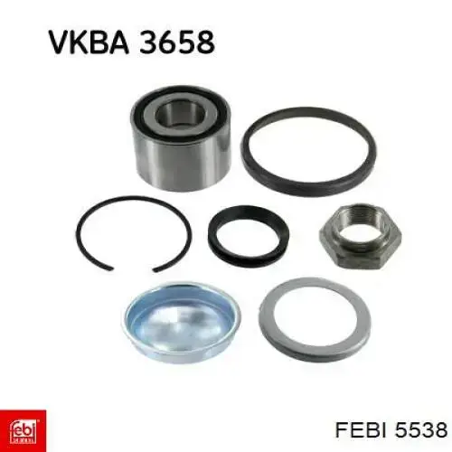 5538 Febi Rolamento de cubo traseiro