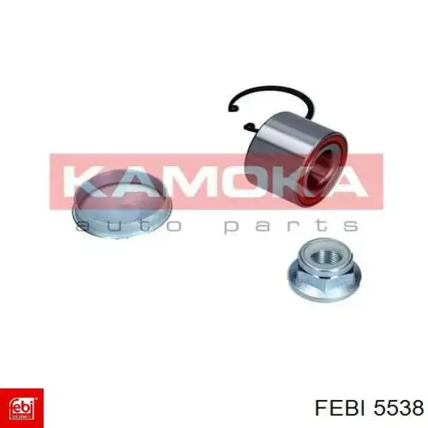 Compre 5538 Febi Rolamento de cubo traseiro