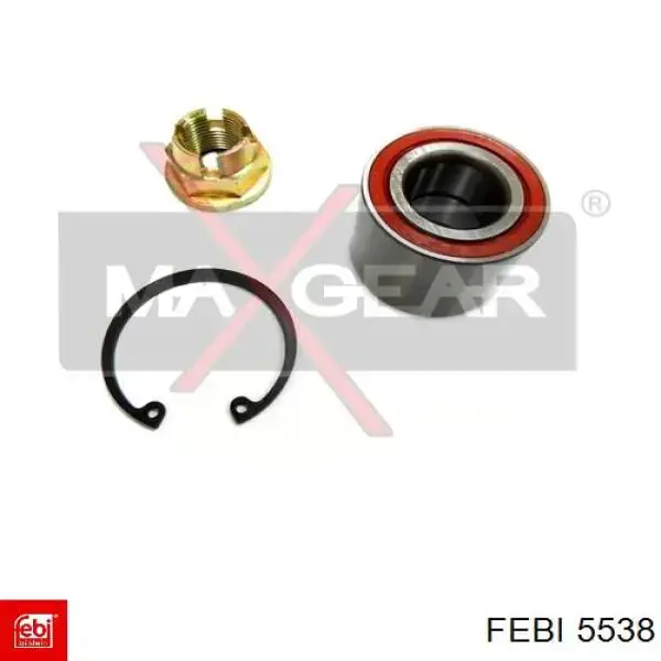 Rolamento de cubo traseiro Febi 5538