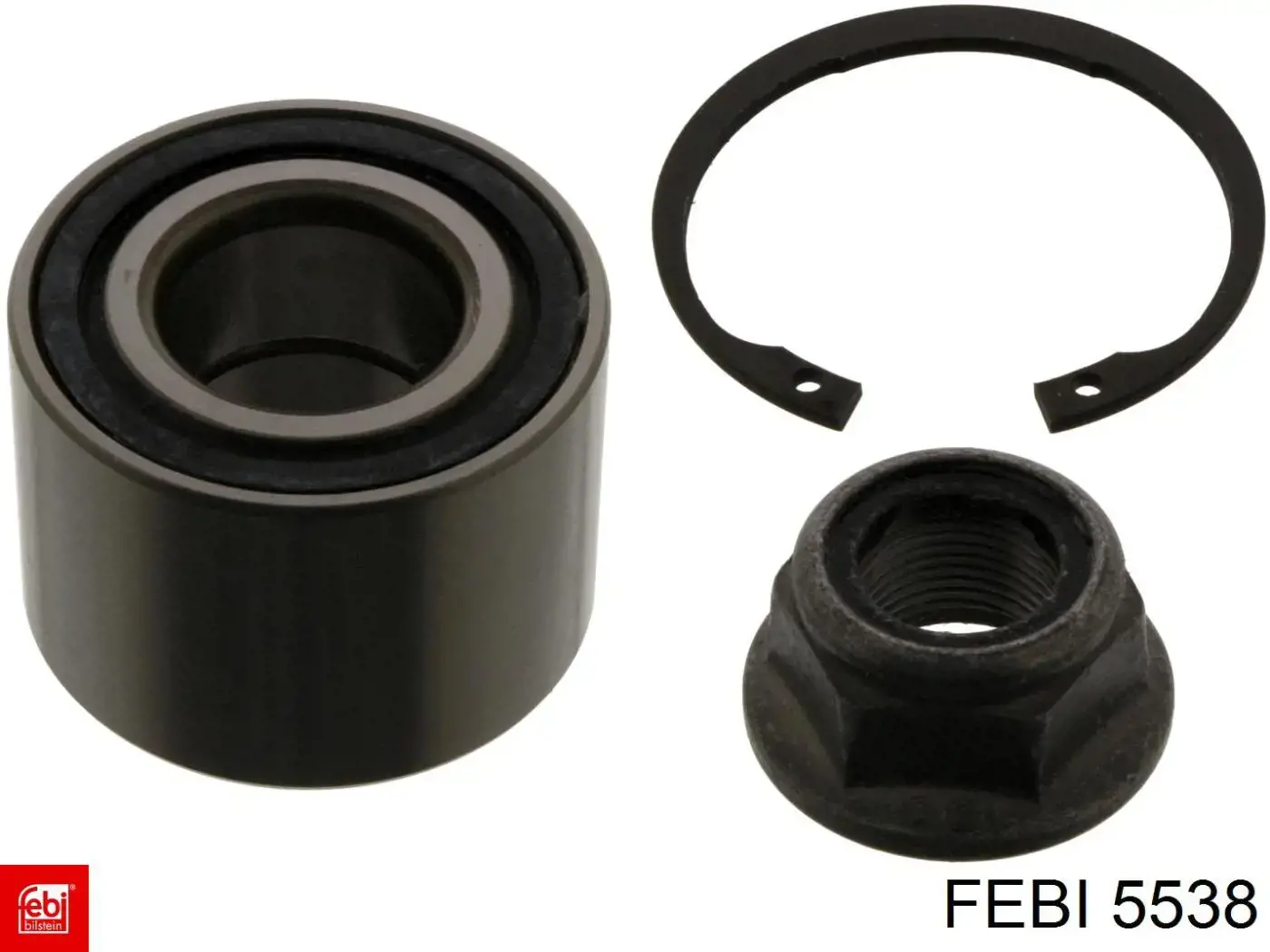 Compre 5538 Febi Rolamento de cubo traseiro