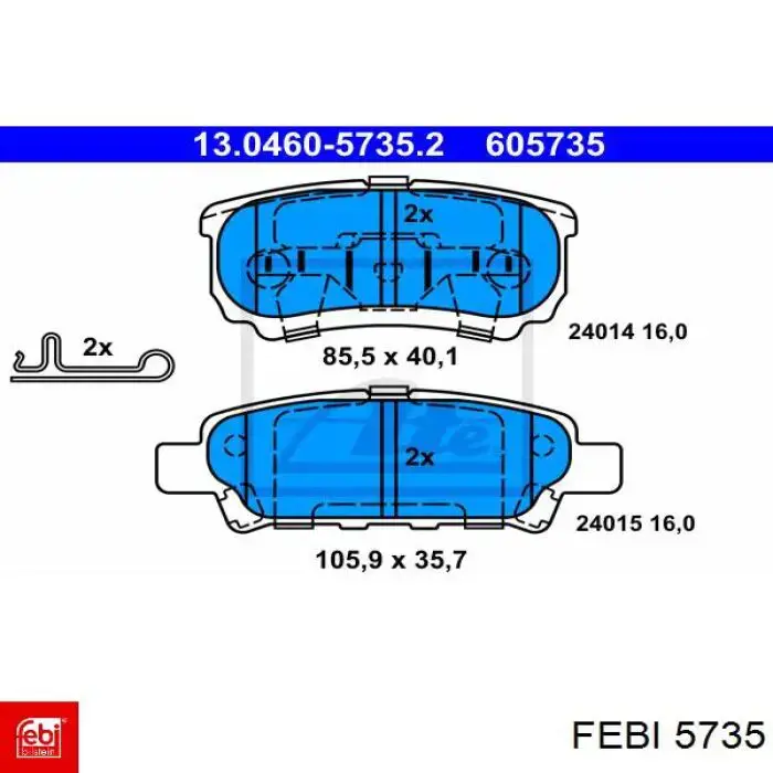 Масляный поддон Febi 05735