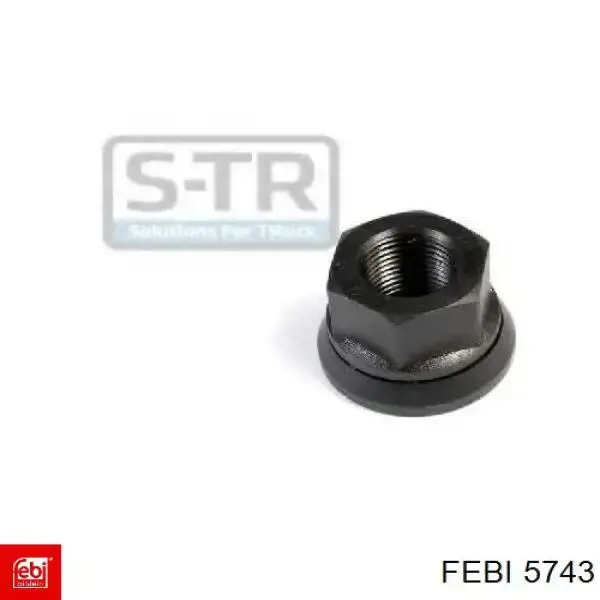 5743 Febi Гибкая тормозная трубка передняя