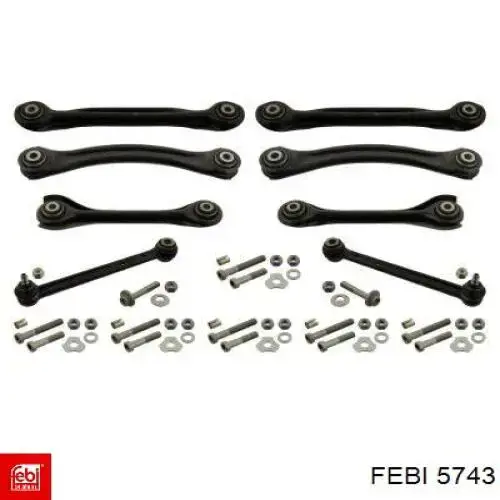 Шланг тормозной передний Febi 5743 цена, от 5.89 USD