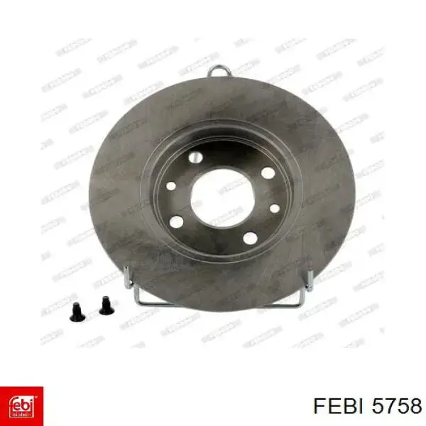 Сальник ступицы задней Febi 5758