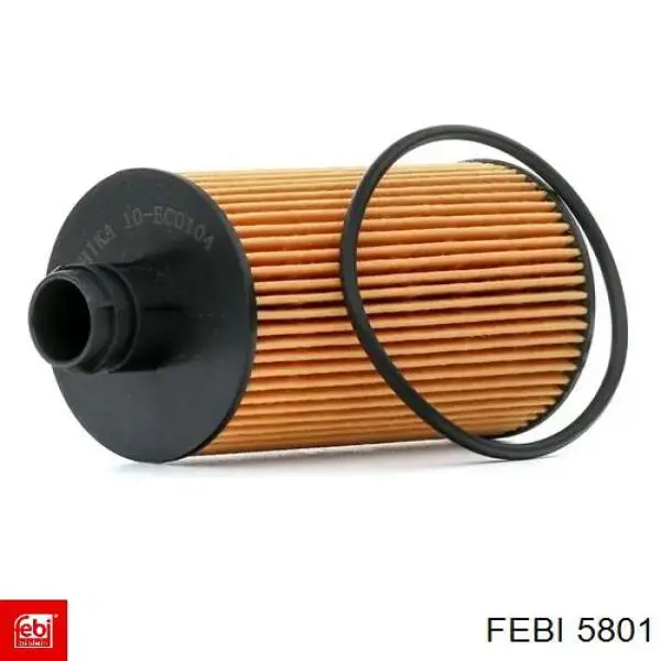 5801 Febi Ролик приводного ремня, паразитный