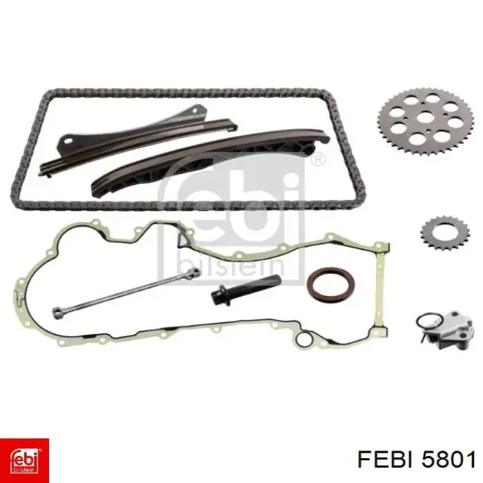 Паразитный ролик приводного ремня Febi 5801 цена, от 23.09 USD