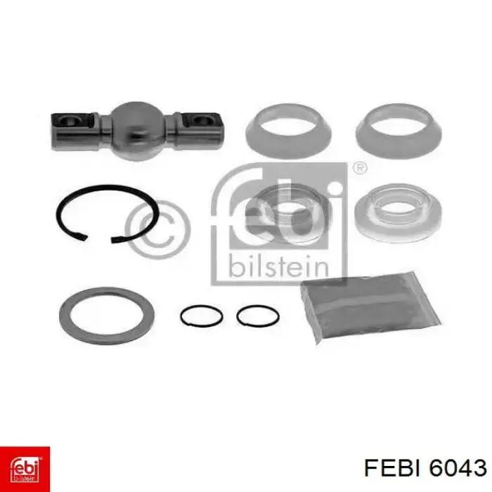 Сайлентблок верхнего рычага передней подвески Febi 6043 цена, от 9.13 USD