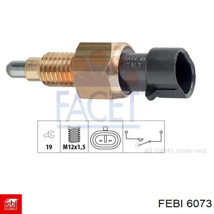 Подушка (опора) двигателя, левая/правая Febi 6073 цена, от 13.85 USD