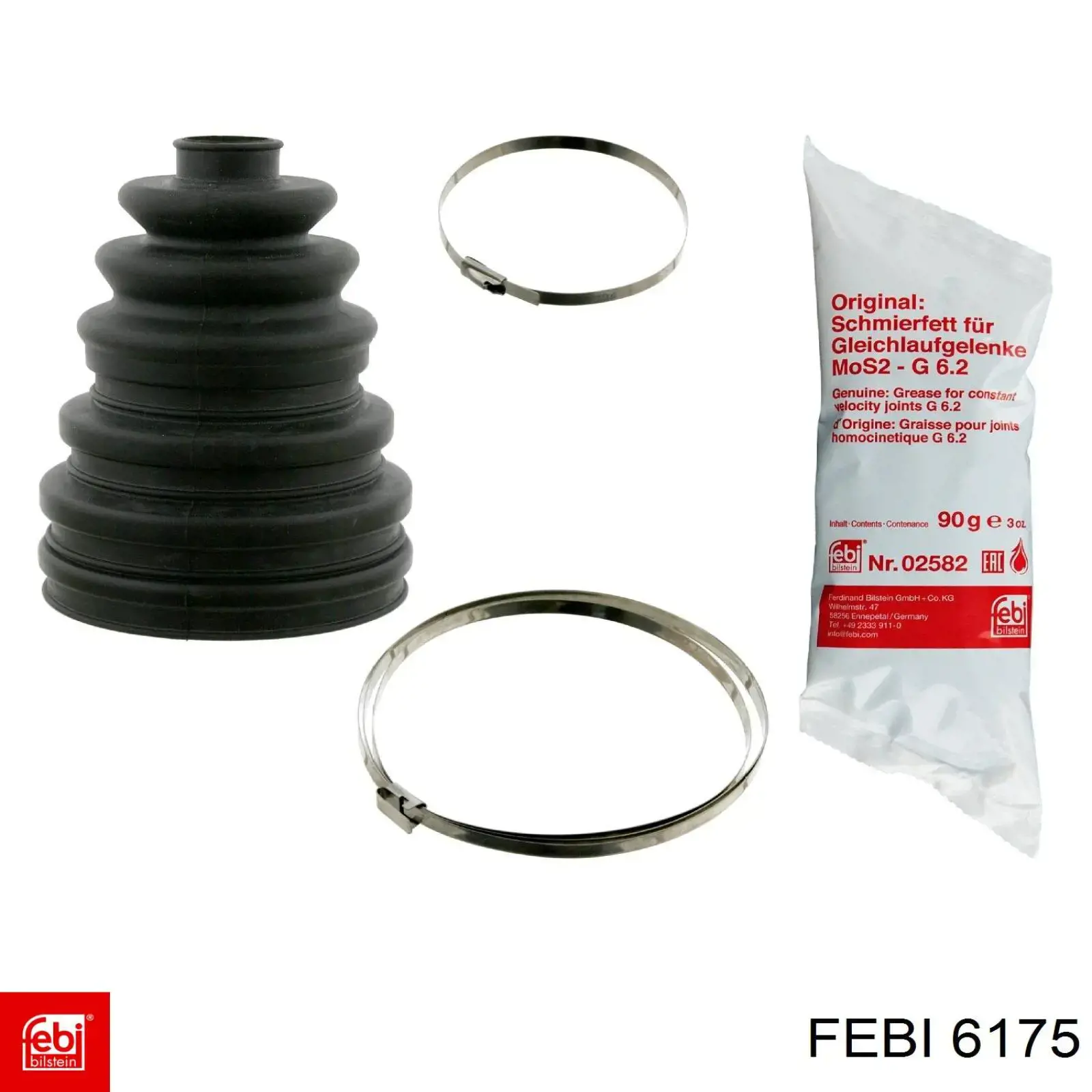 Чехол шруса Febi 6175 цена, от 10.90 USD