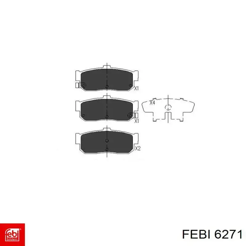Купить 6271 Febi Болты на колеса