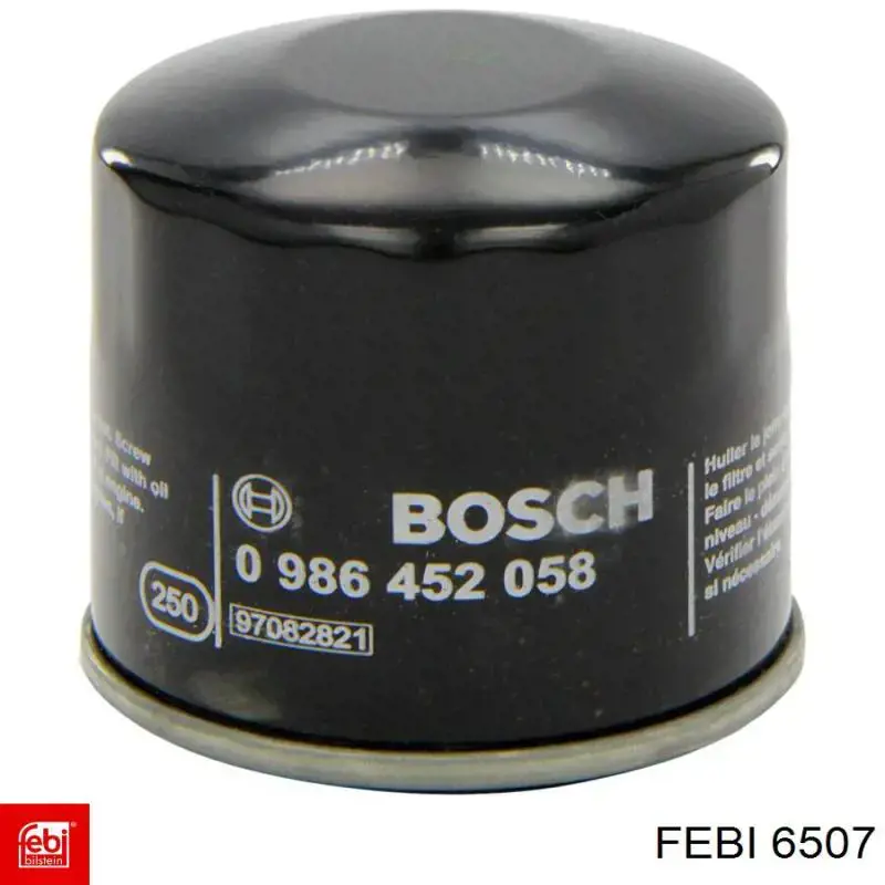 Подшипник ступицы передней/задней 6507 Febi