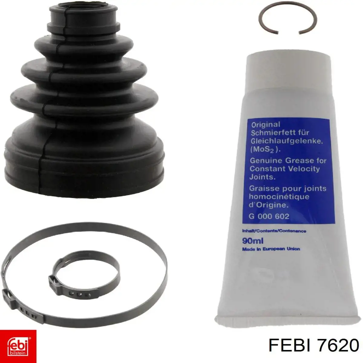 Сайлентблок заднего подрамника Febi 7620 цена, от 3.07 USD