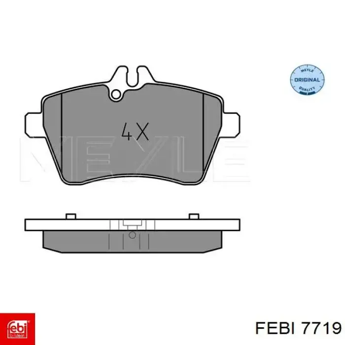 7719 Febi Обойма сальника коленвала переднего