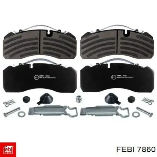 Комплект сайлентблоков Febi 7860 цена, от 23.22 USD