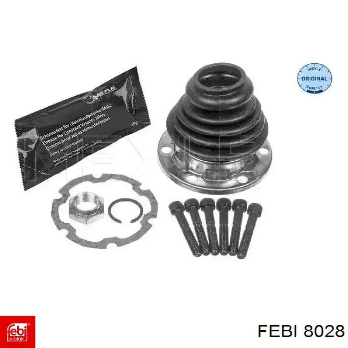 Купить 8028 Febi Моторчик омывателя переднего стекла