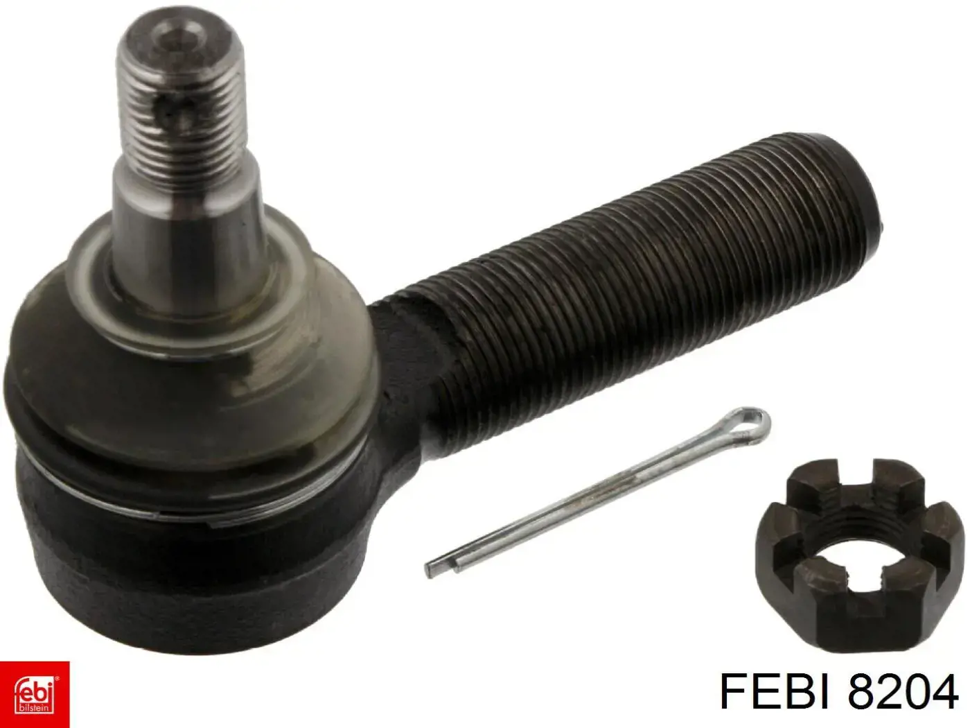 Наконечник центральной рулевой тяги левый Febi 8204 цена, от 12.68 USD