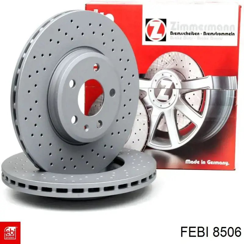 Задний тормозной диск Febi 8506 цена, от 27.17 USD