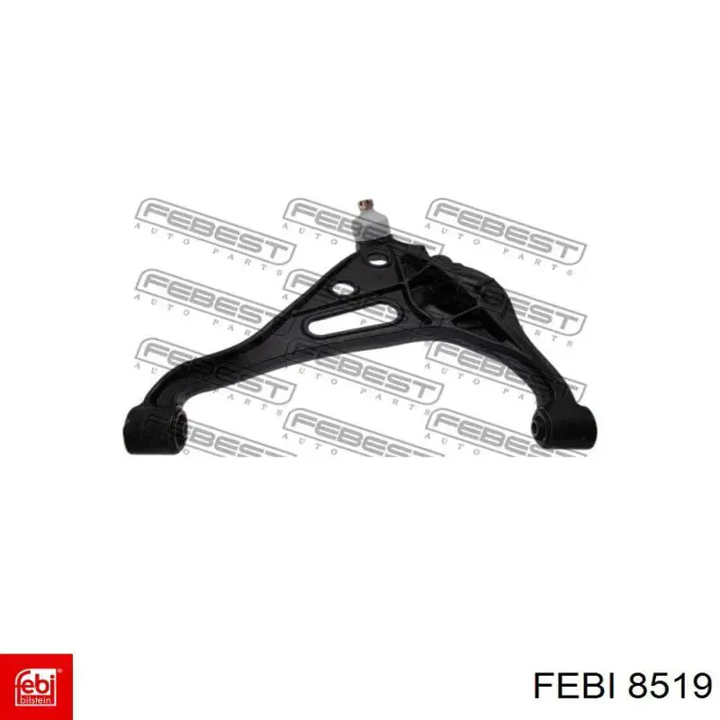 Задний тормозной шланг 8519 Febi