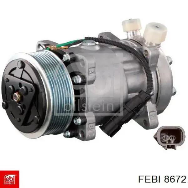 Купить 8672 Febi Ролик натяжителя газораспределительного ремня