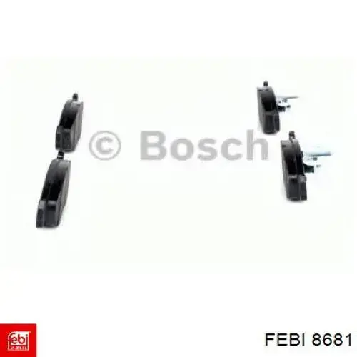 Отбойник амортизатора заднего 8681 Febi