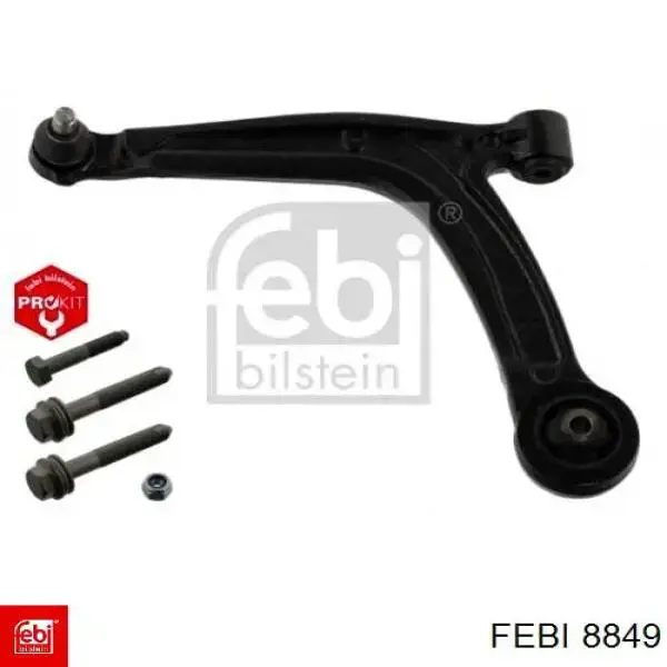 8849 Febi Тормозной барабан