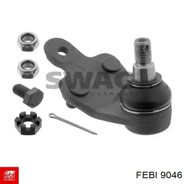Подушка коробки передач 9046 Febi