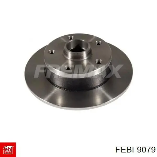Купить 9079 Febi Диск тормозной задний