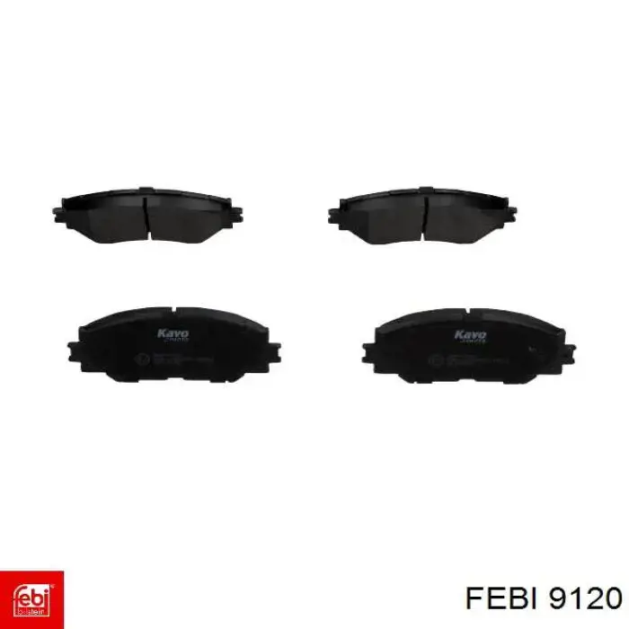Сайлентблок задней рессоры задний Febi 9120 цена, от 9.10 USD