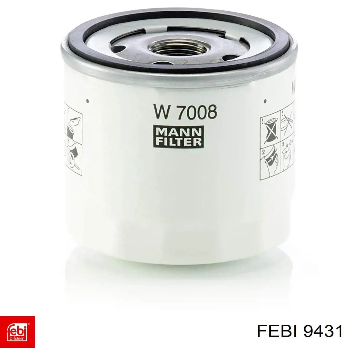 Фильтр воздушный отопителя Febi 9431 цена, от 3.51 USD