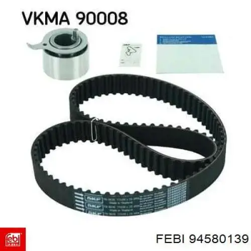 Купить 94580139 Febi Ролик натяжителя газораспределительного ремня