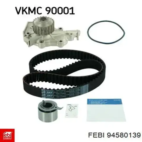 94580139 Febi Ролик натяжителя ремня ГРМ
